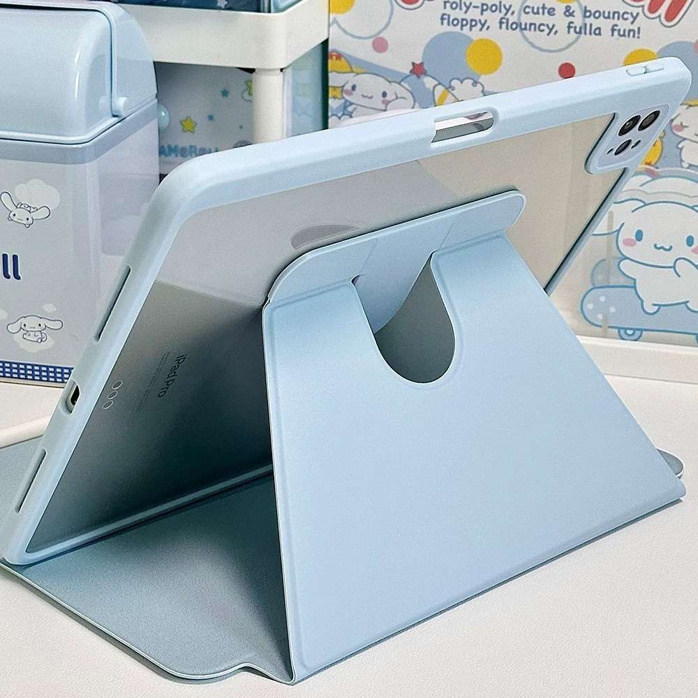 iPadケース 背面保護 多機能スタンド付きタブレットカバー