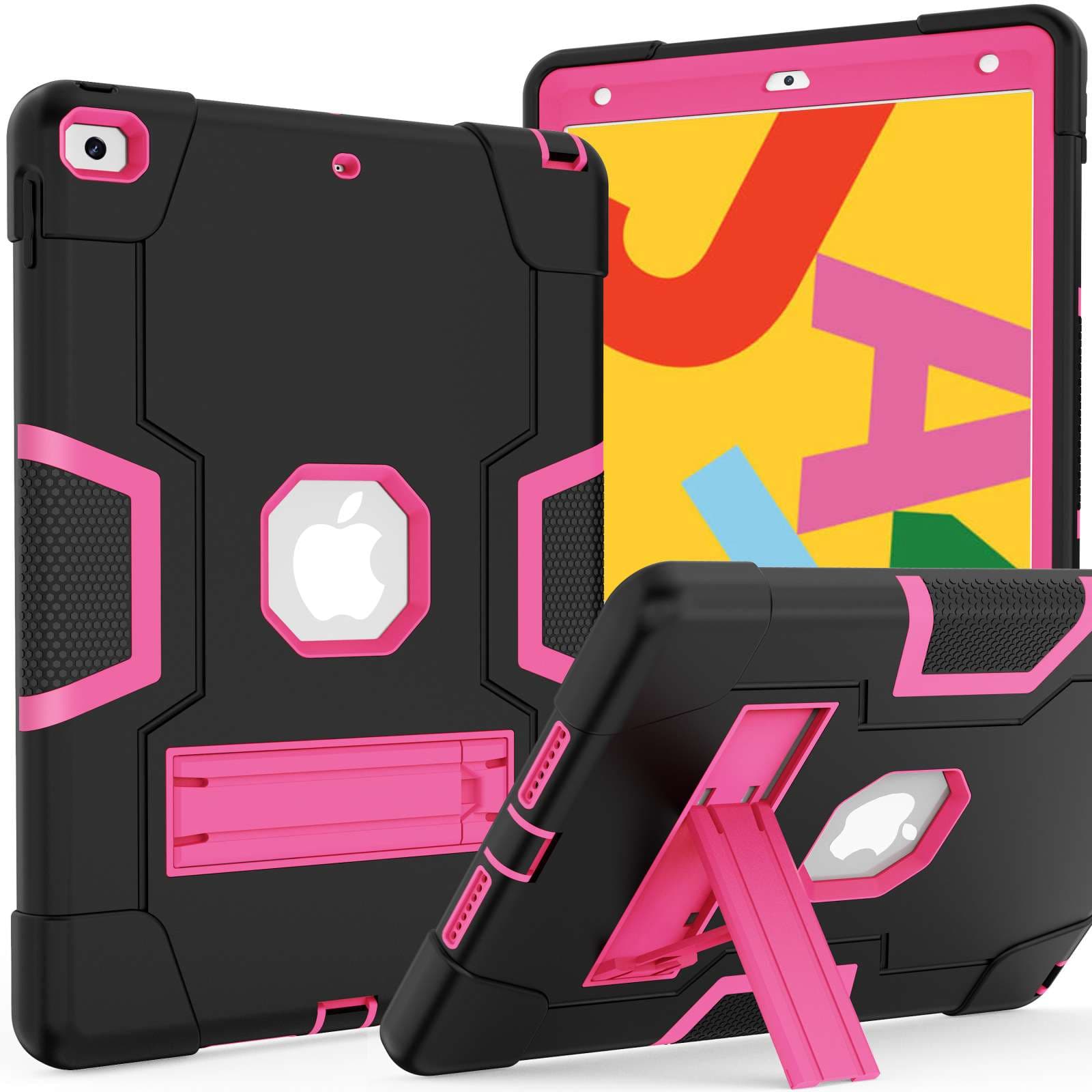 iPadケース　耐衝撃スタンド機能付きiPad第8世代保護ケース