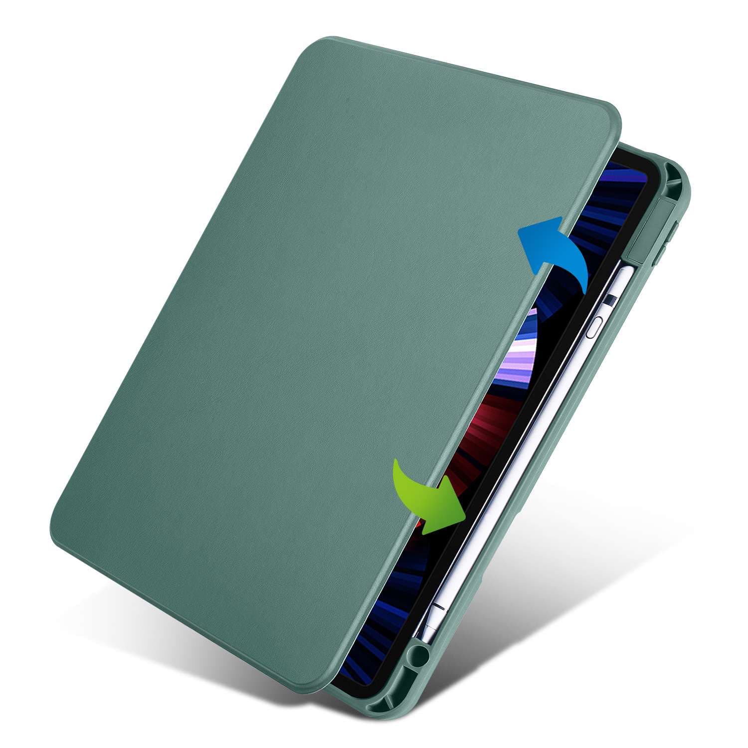 iPadケース　 第十世代向け回転式保護カバー