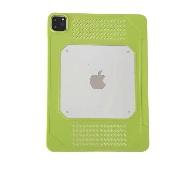 ipadカバー 透明窓付き通気性抜群保護ケース