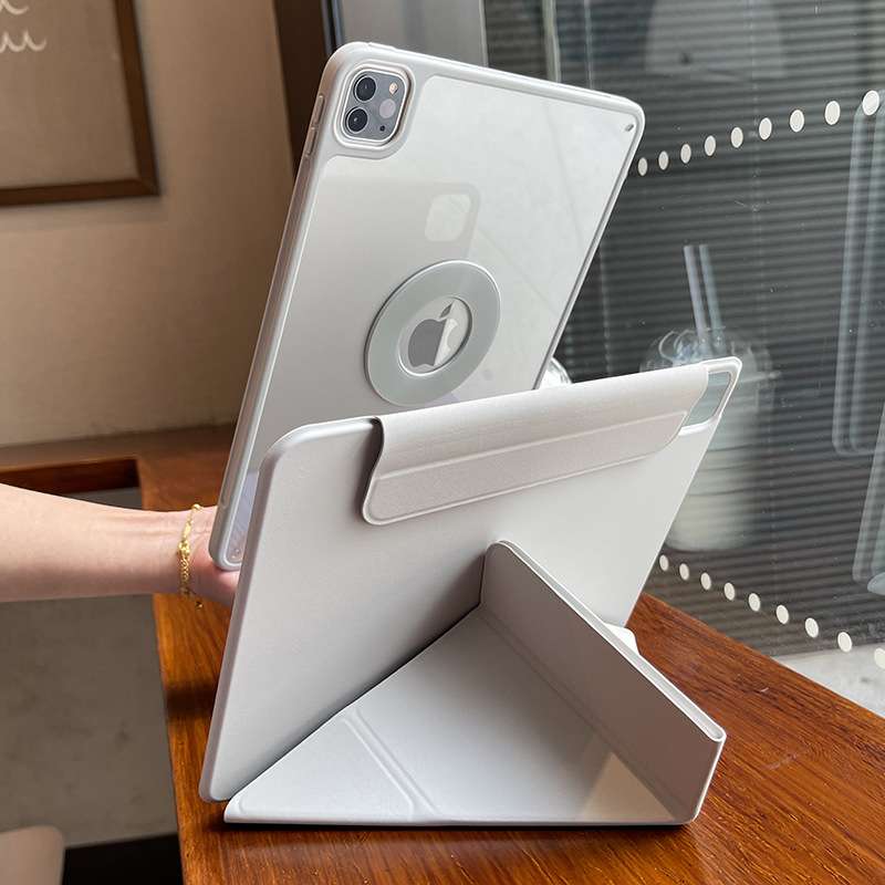 iPadケース 折り畳みスタンド機能付きタブレットケース