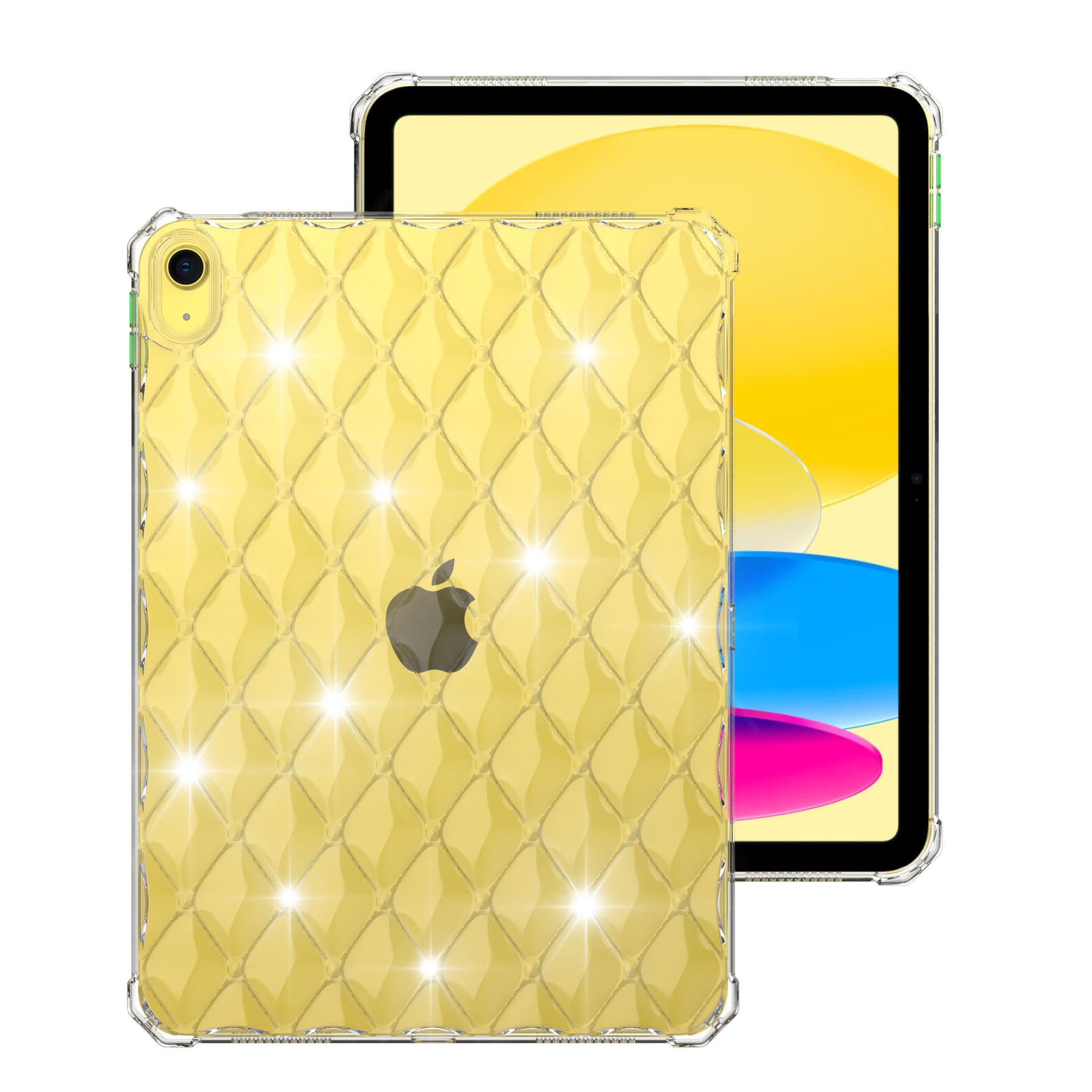 ipadカバー アイパッド第10世代用透明ソフトケース10.9インチ耐衝撃カバー