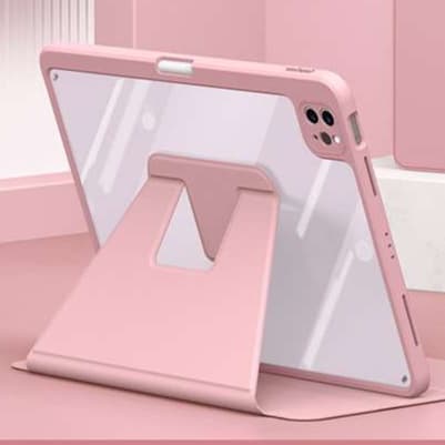 iPadケース 防滴スタンド機能付き透明軽量保護カバー