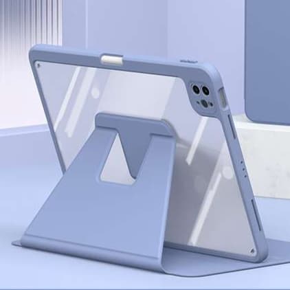iPadケース 防滴スタンド機能付き透明軽量保護カバー