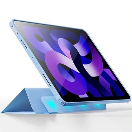 iPadケース 折りたたみ式 光る 多角度タブレットケース