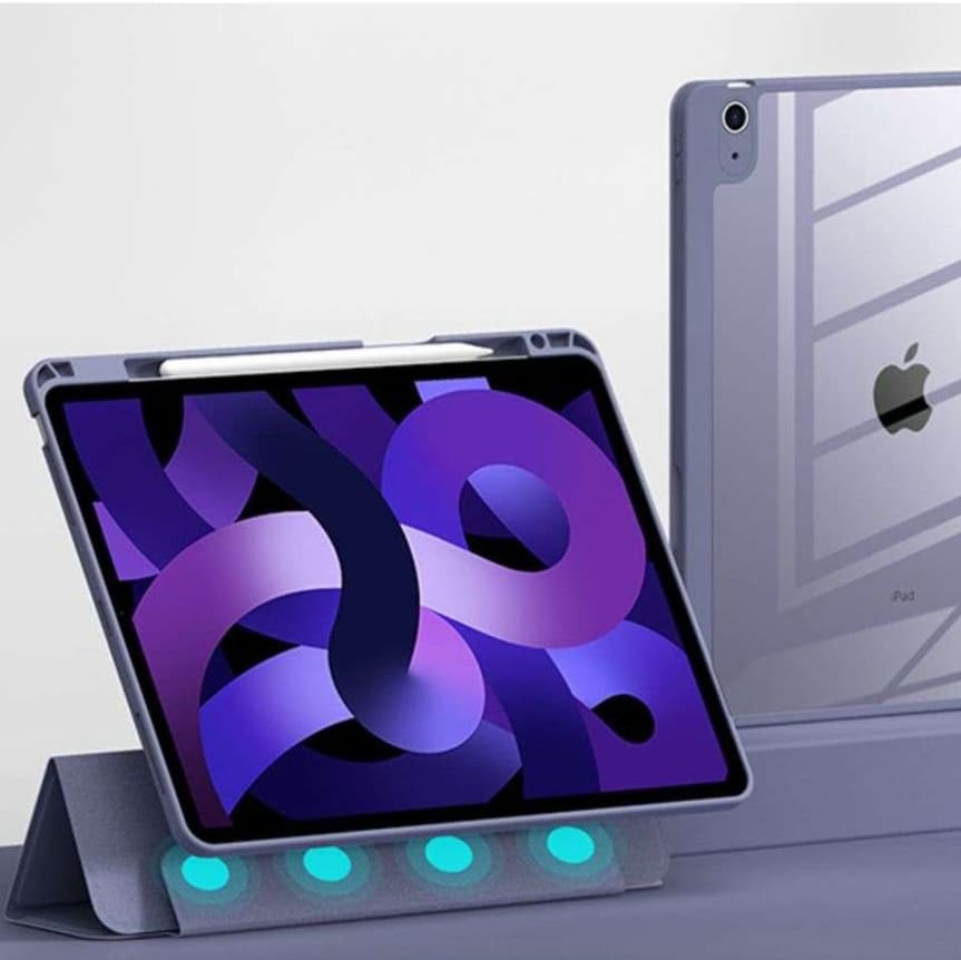 iPadケース 折りたたみ式 光る 多角度タブレットケース