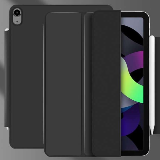 iPadケース 磁石でぴたっと装着 二つ折り保護カバー