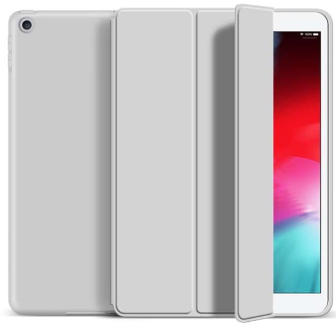 iPadケース 超薄型 シリコン製 折りたたみ保護カバー