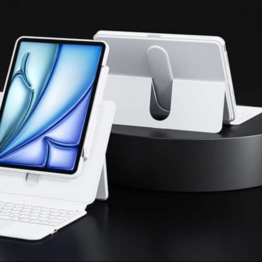 iPadケース 磁石着脱式 保護機能付き タブレット用キーボード付きスタンド