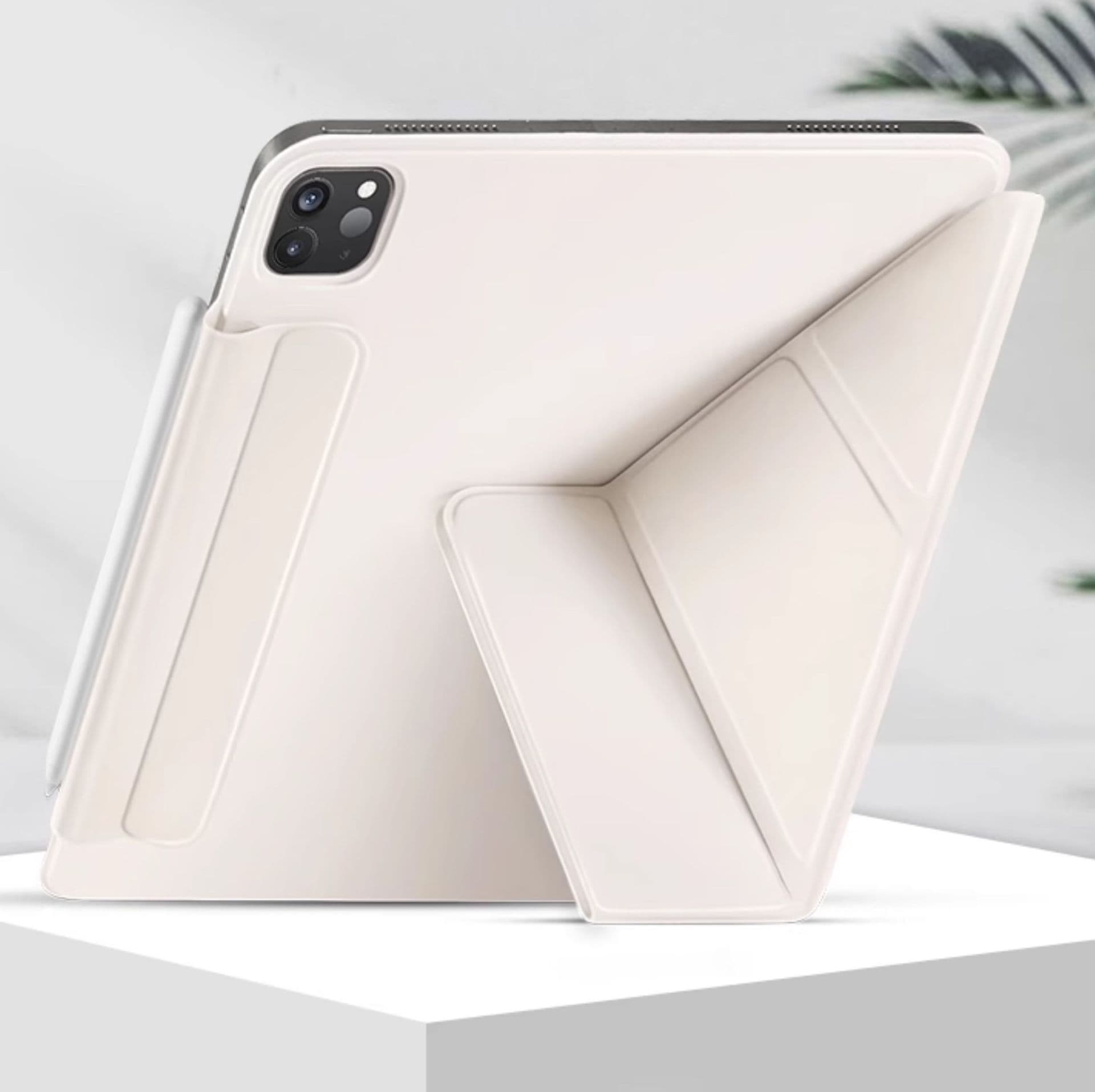 ipadカバー 多機能スタンド付き折り紙風ケース