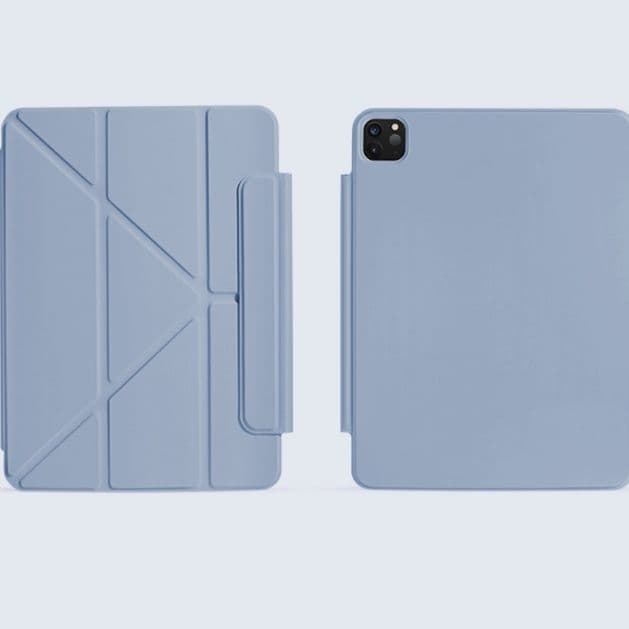 ipadカバー 多機能スタンド付き折り紙風ケース