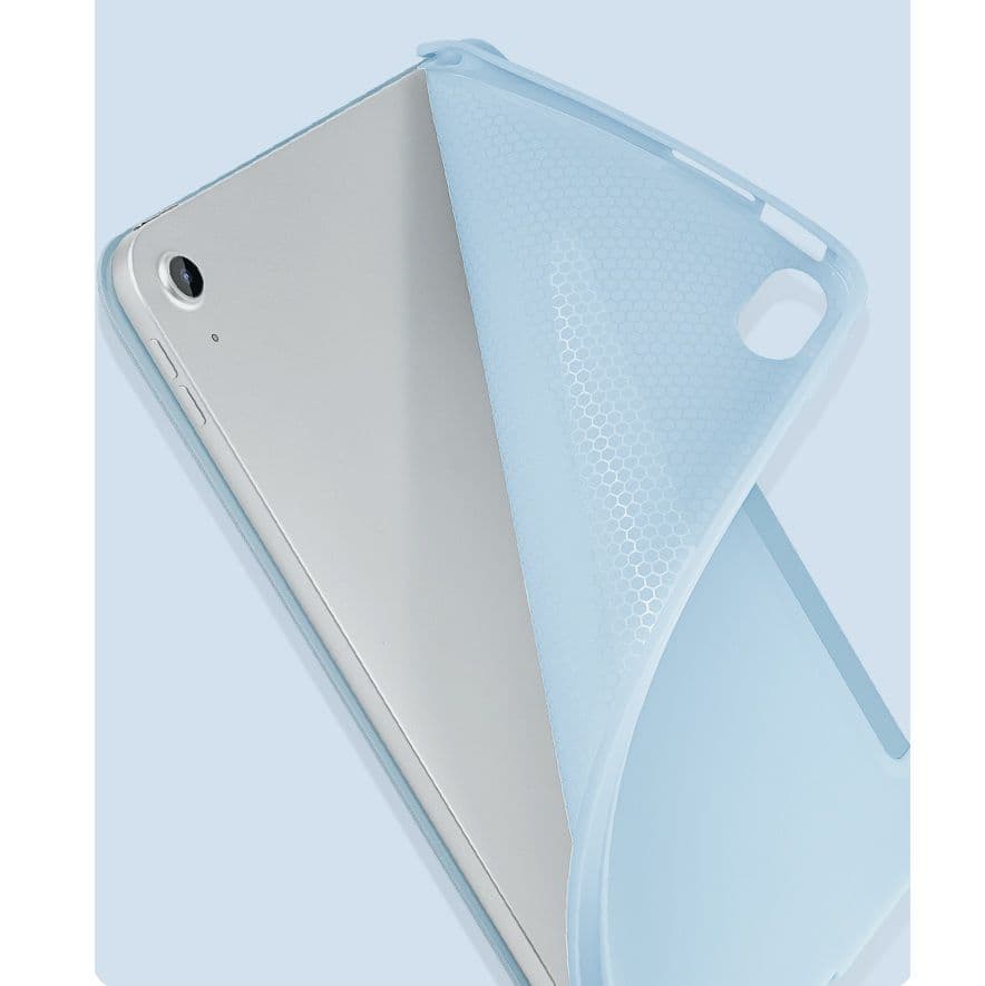ipadカバー 三折シリコン保護スマートカバー