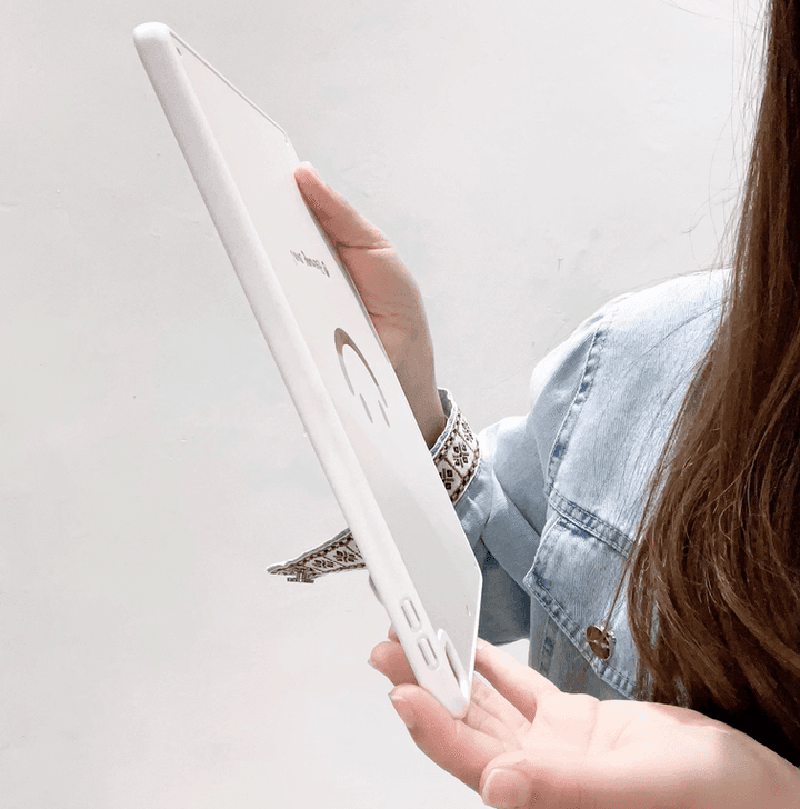 ipadカバー 笑顔モチーフ 自己肯定感ケース