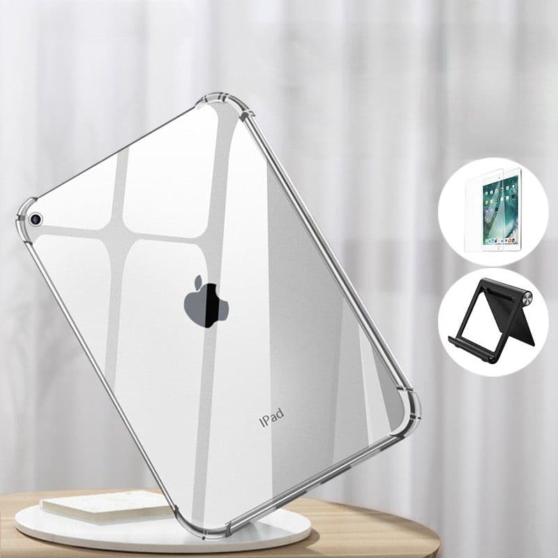 ipadカバー 透明感溢れる衝撃吸収保護ケース