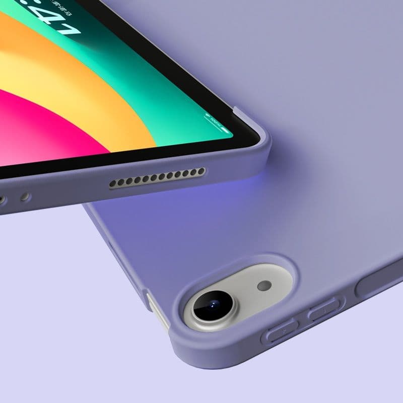 ipadカバー 三つ折り薄型スタンド機能付き保護カバー