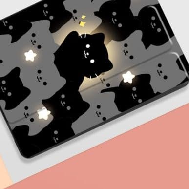 ipadカバー 可愛い猫柄保護ケース