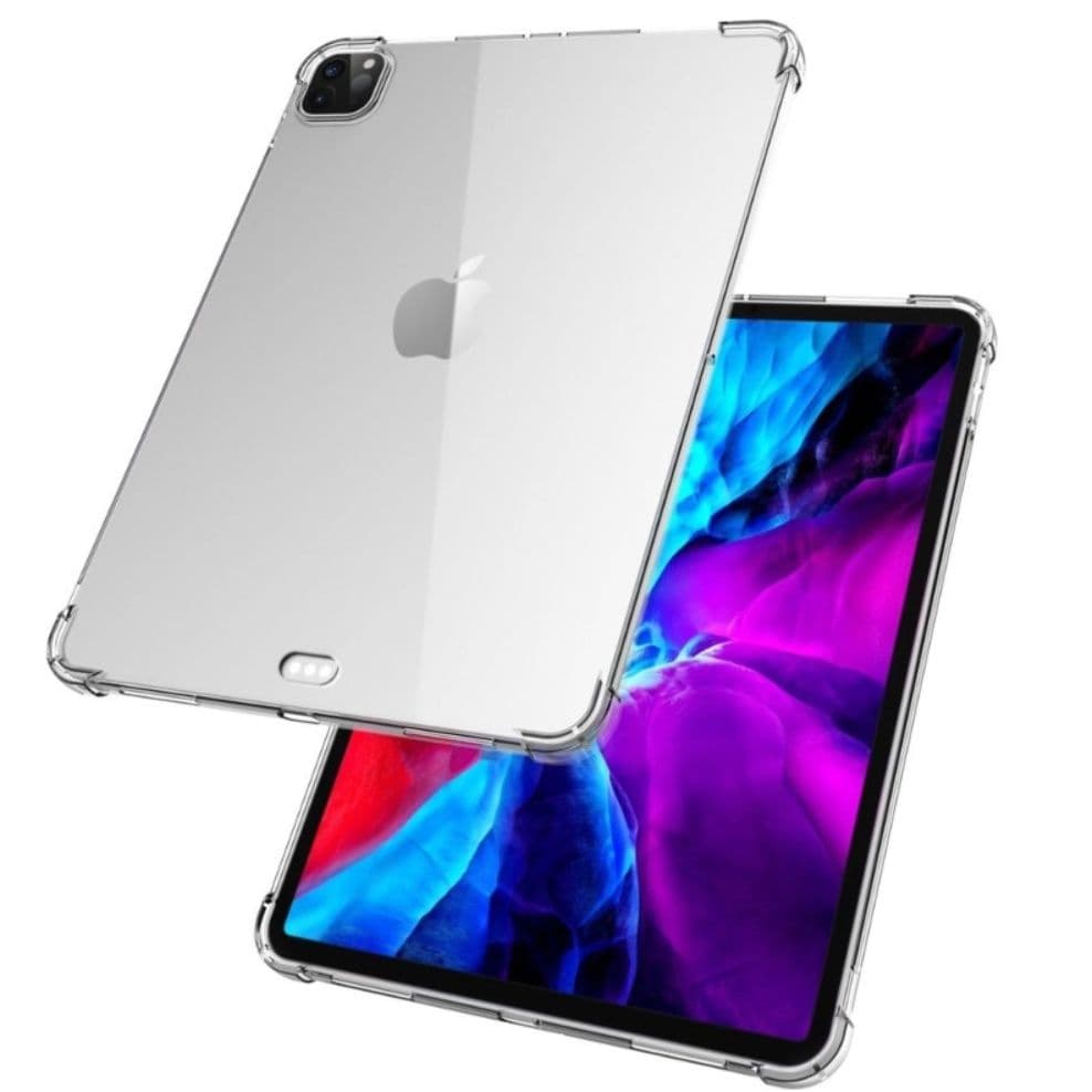 四隅強化衝撃吸収 ペン収納付ipad proカバークリア保護ケース