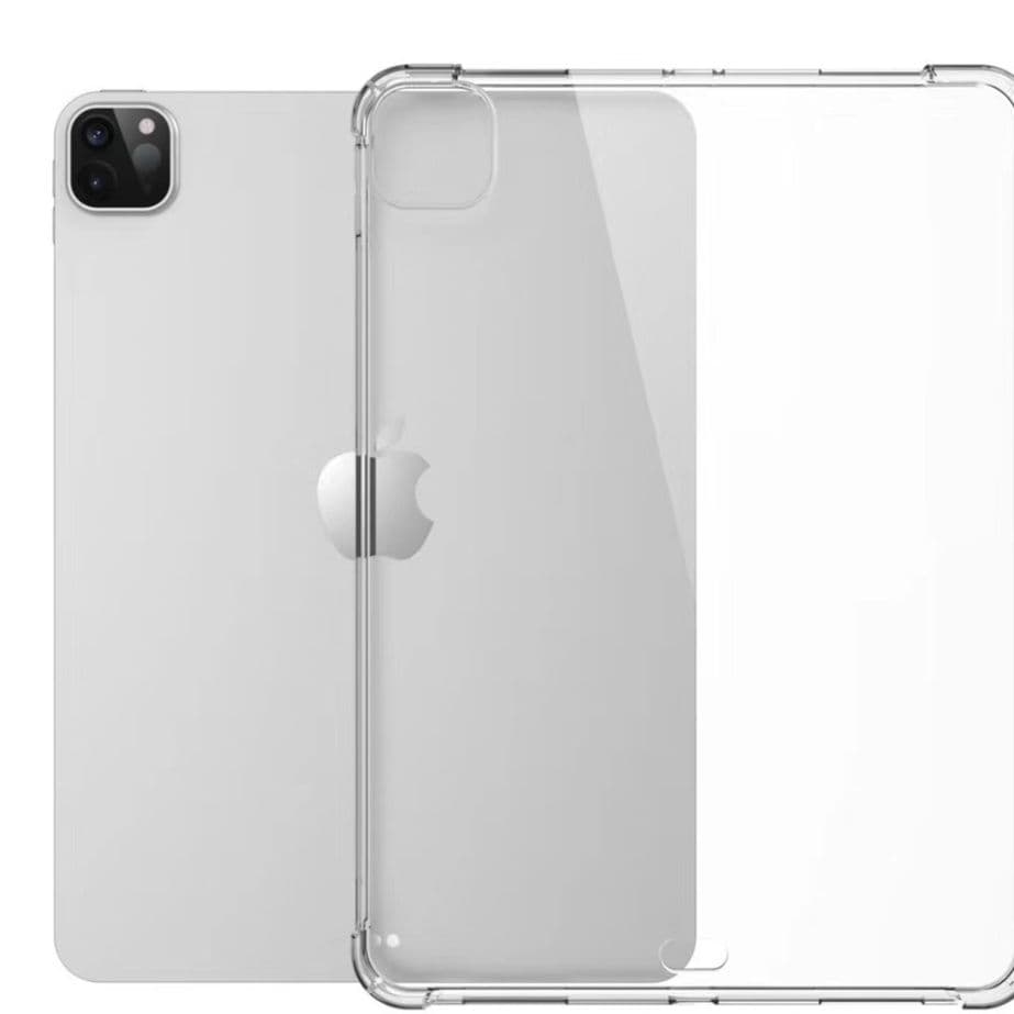 四隅強化衝撃吸収 ペン収納付ipad proカバークリア保護ケース
