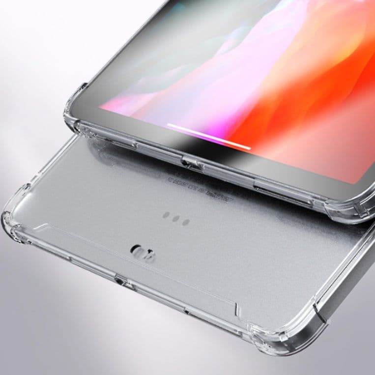 四隅強化衝撃吸収 ペン収納付ipad proカバークリア保護ケース