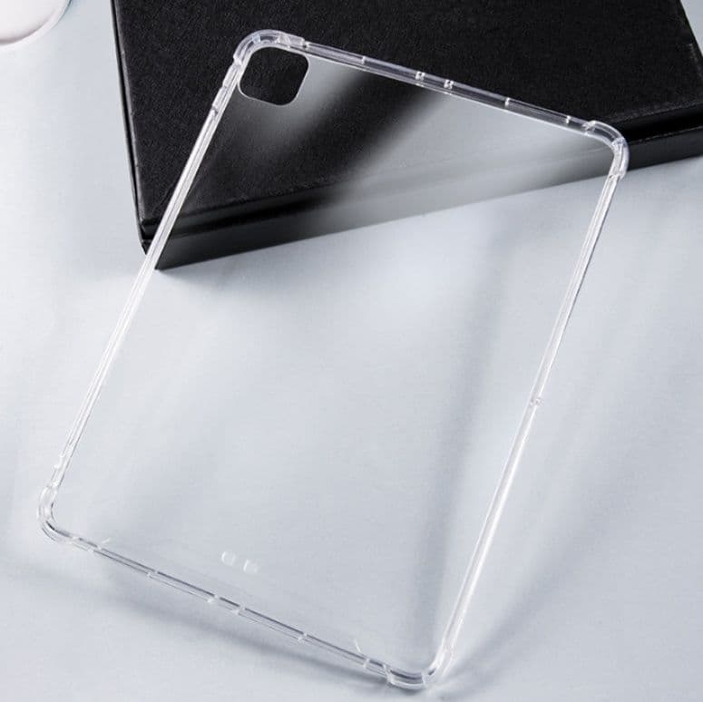 四隅強化衝撃吸収 ペン収納付ipad proカバークリア保護ケース