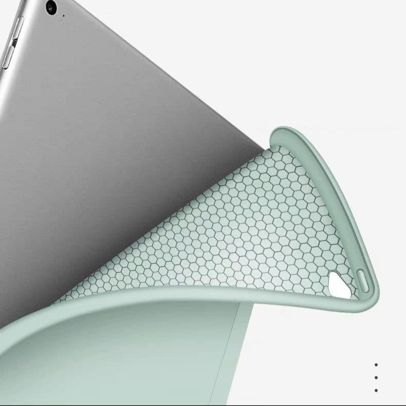 ipadカバー 三つ折りスタンド機能付き全面保護型タブレットカバー
