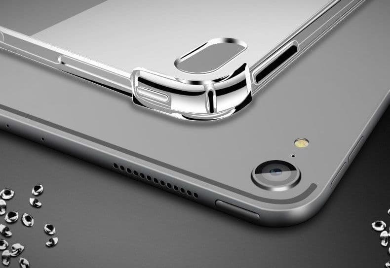 ipadカバー 透明四隅強化衝撃吸収タブレット保護ケース
