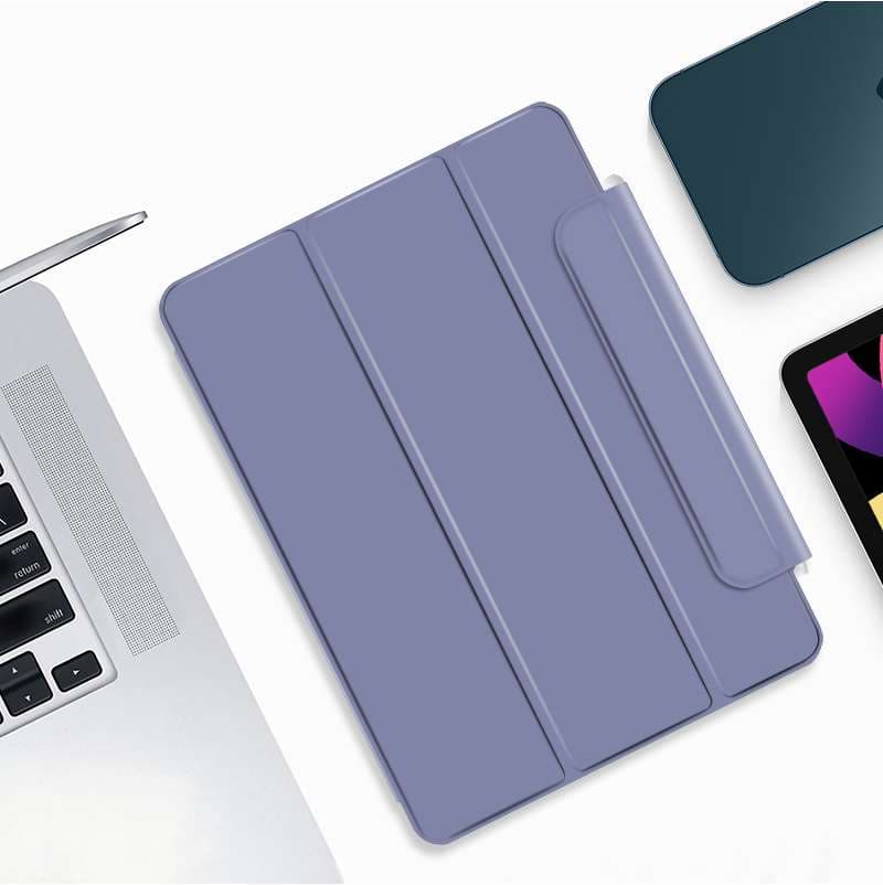 iPadケース 磁石でぴたっと装着 二つ折り保護カバー