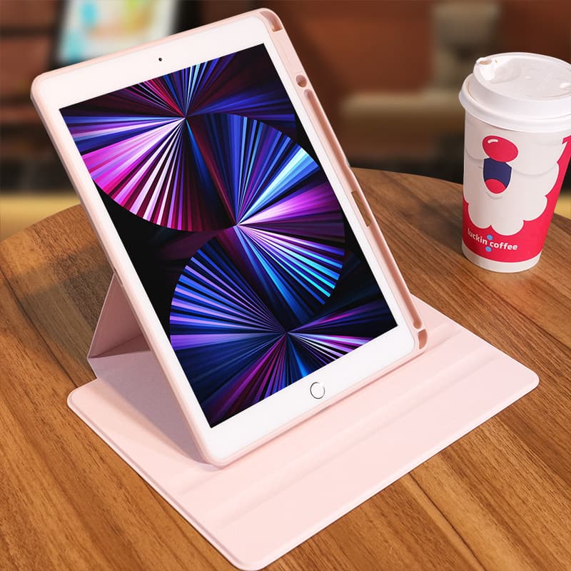 ipadカバー 透明背面スタンド付き保護ケース