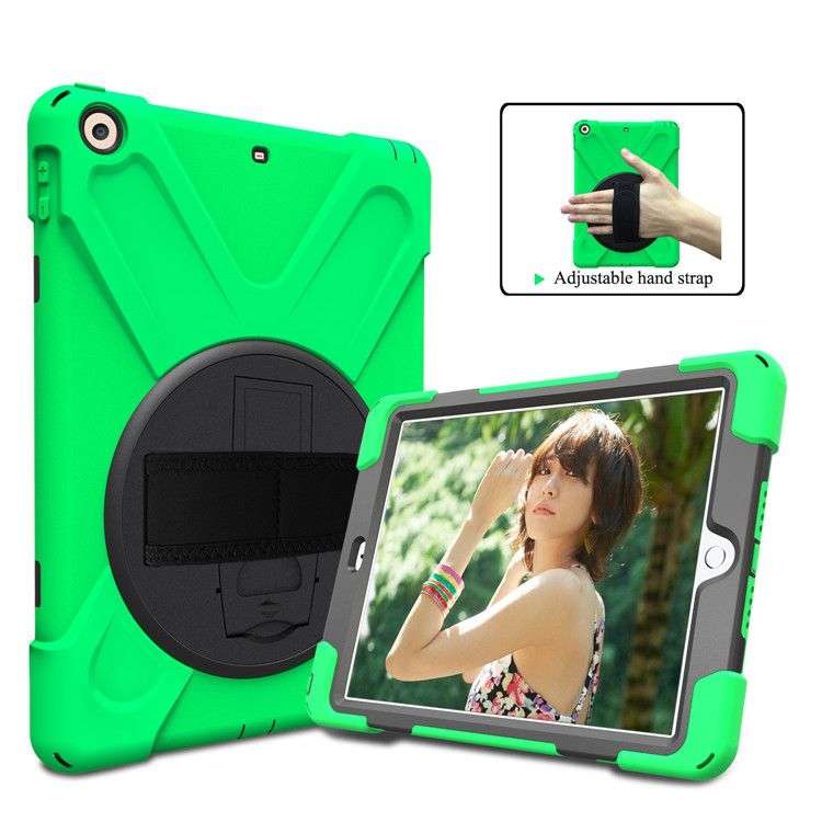 iPadケース 多機能回転スタンド付き頑丈iPadエアーケース