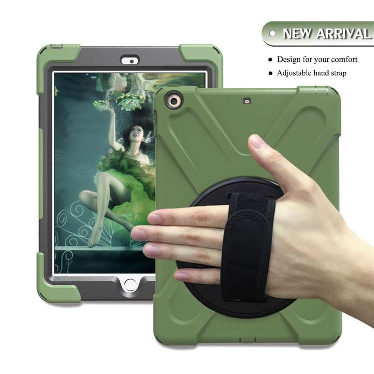 iPadケース 回転スタンド付き頑丈iPadエアーケース