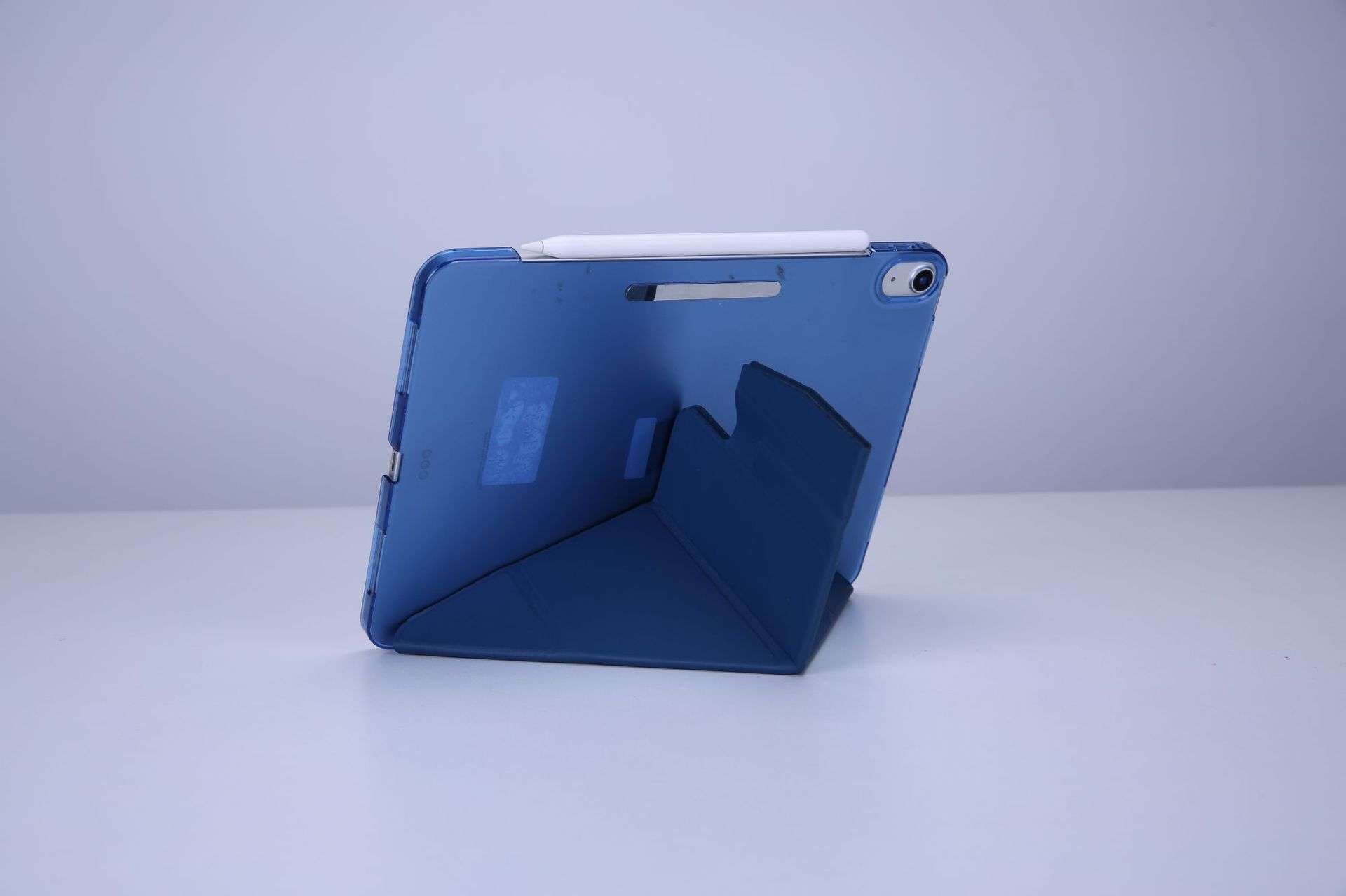 iPadケース 多機能アコーディオン折りたたみ式タブレットカバー