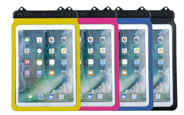 iPadケース タブレット用防水ケース 首掛け携帯可能