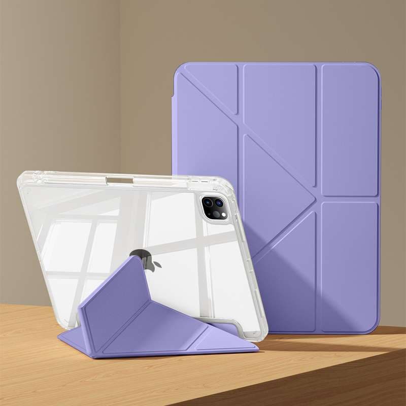 iPadケース 変形自由自在 多機能折りたたみ保護カバー
