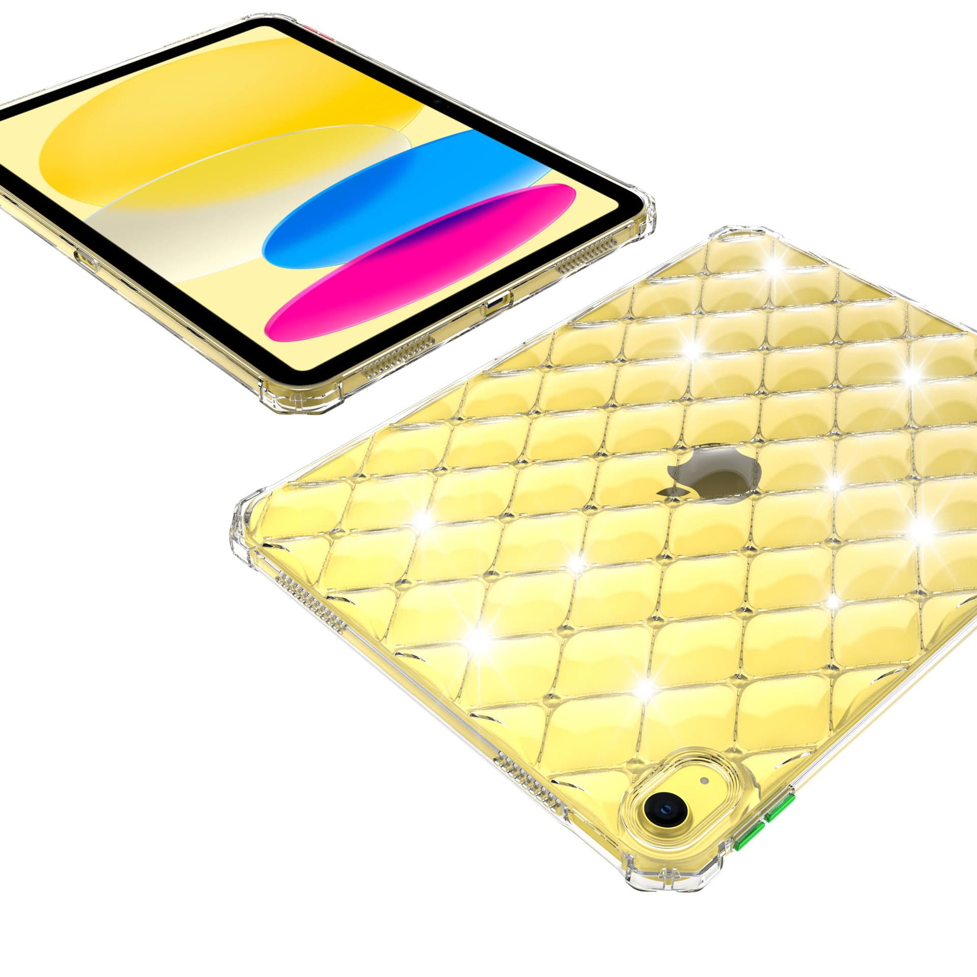 ipadカバー アイパッド第10世代用透明ソフトケース10.9インチ耐衝撃カバー