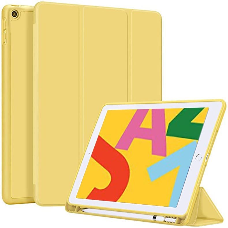 ipadカバー 衝撃吸収三つ折りスタンド機能付きタブレット保護ケース