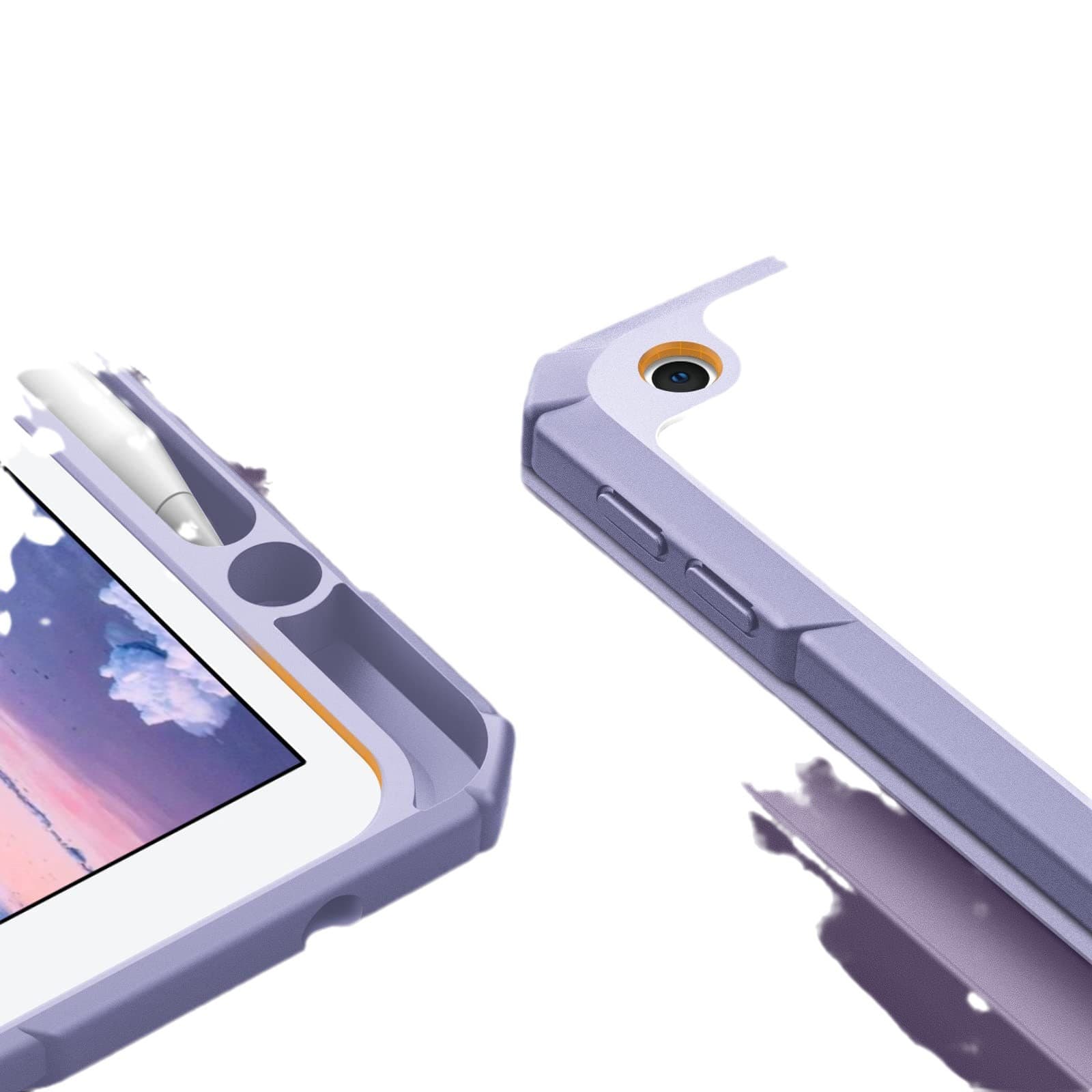ipadカバー 大理石調マーブル模様三つ折りスタンド機能付きタブレット保護ケース