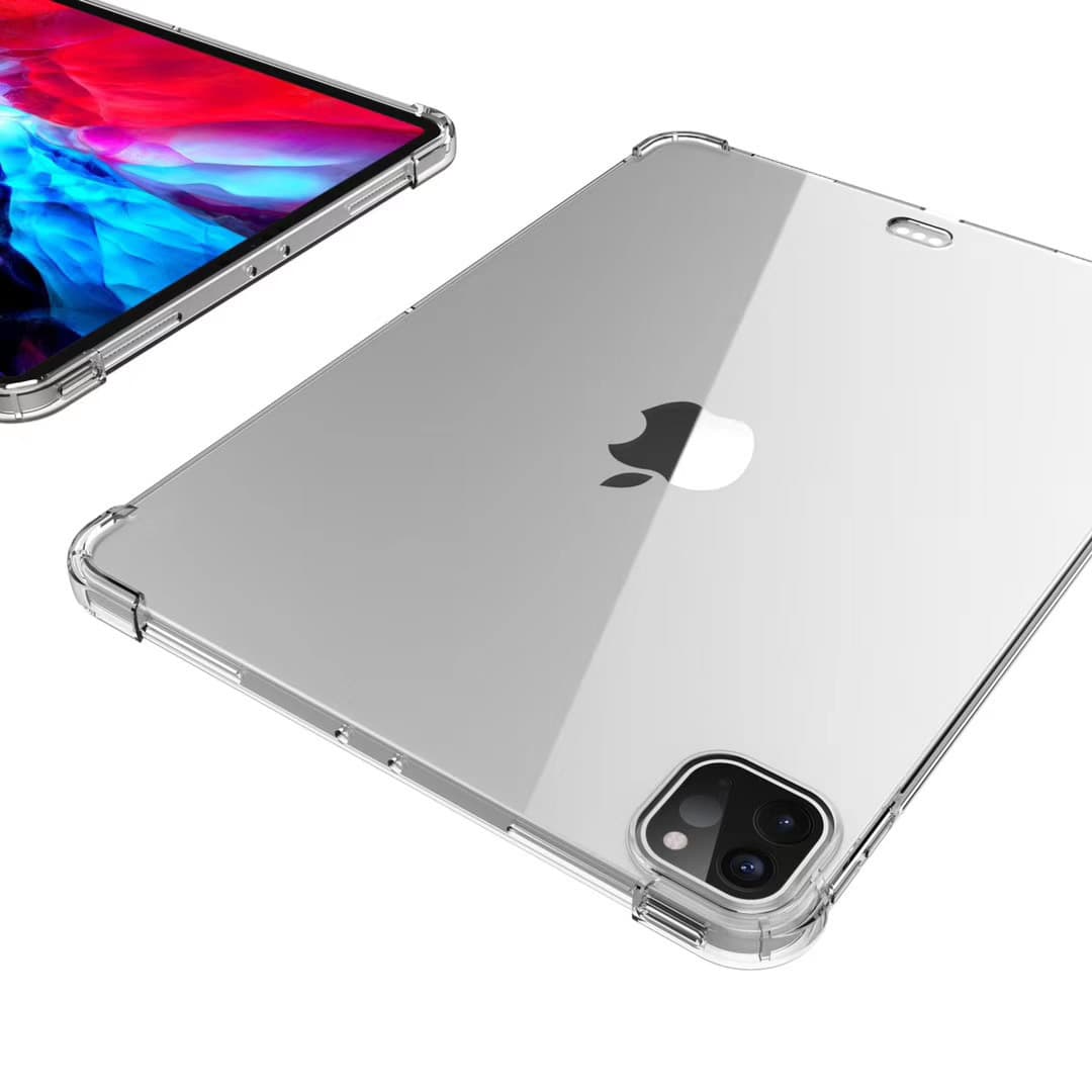 ipadカバー 透明感抜群の衝撃吸収保護ケース