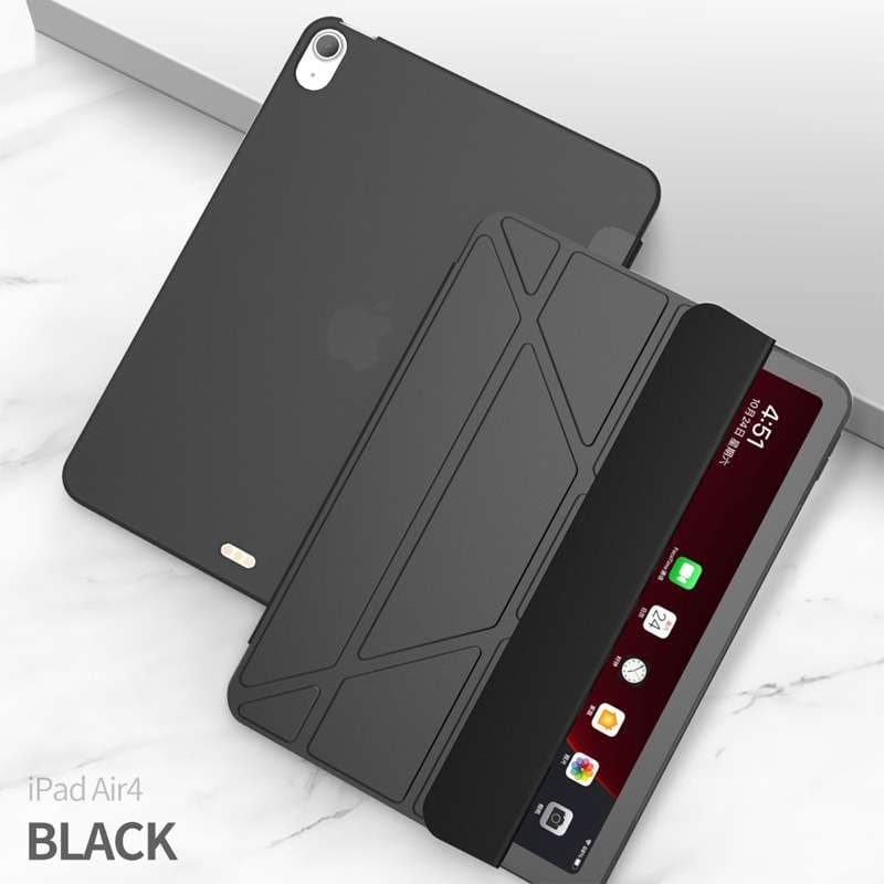 iPadケース スマートスリープ機能搭載 折りたたみ式アイパッドプロケース