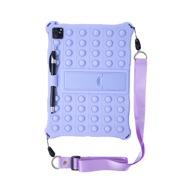 ipadカバー ふわもこ立体ドット保護ケース