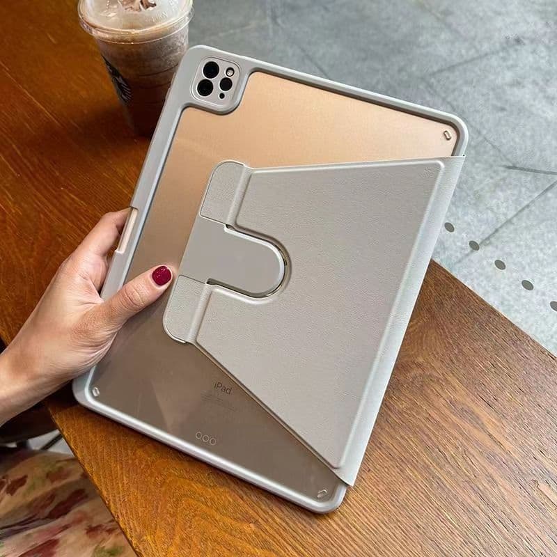 ipadカバー スタンド機能付き多角度調整ケース