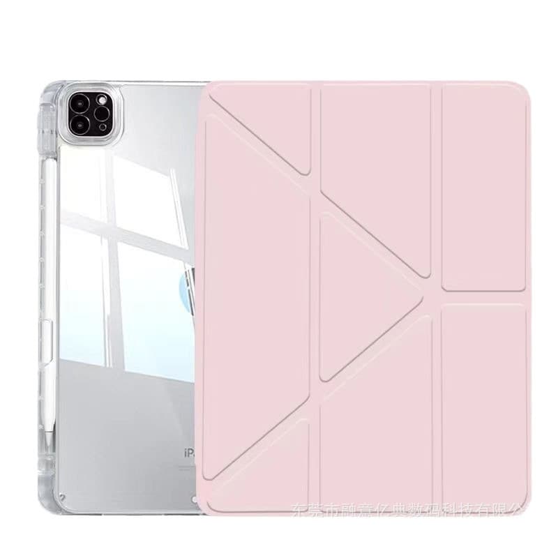 ipadカバー 幾何学模様スタンド式保護カバー