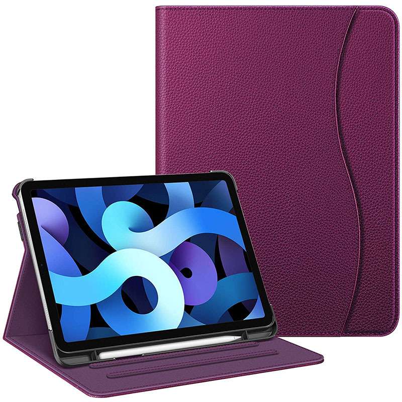 iPadケース 多機能スタンド付き手帳型保護カバー