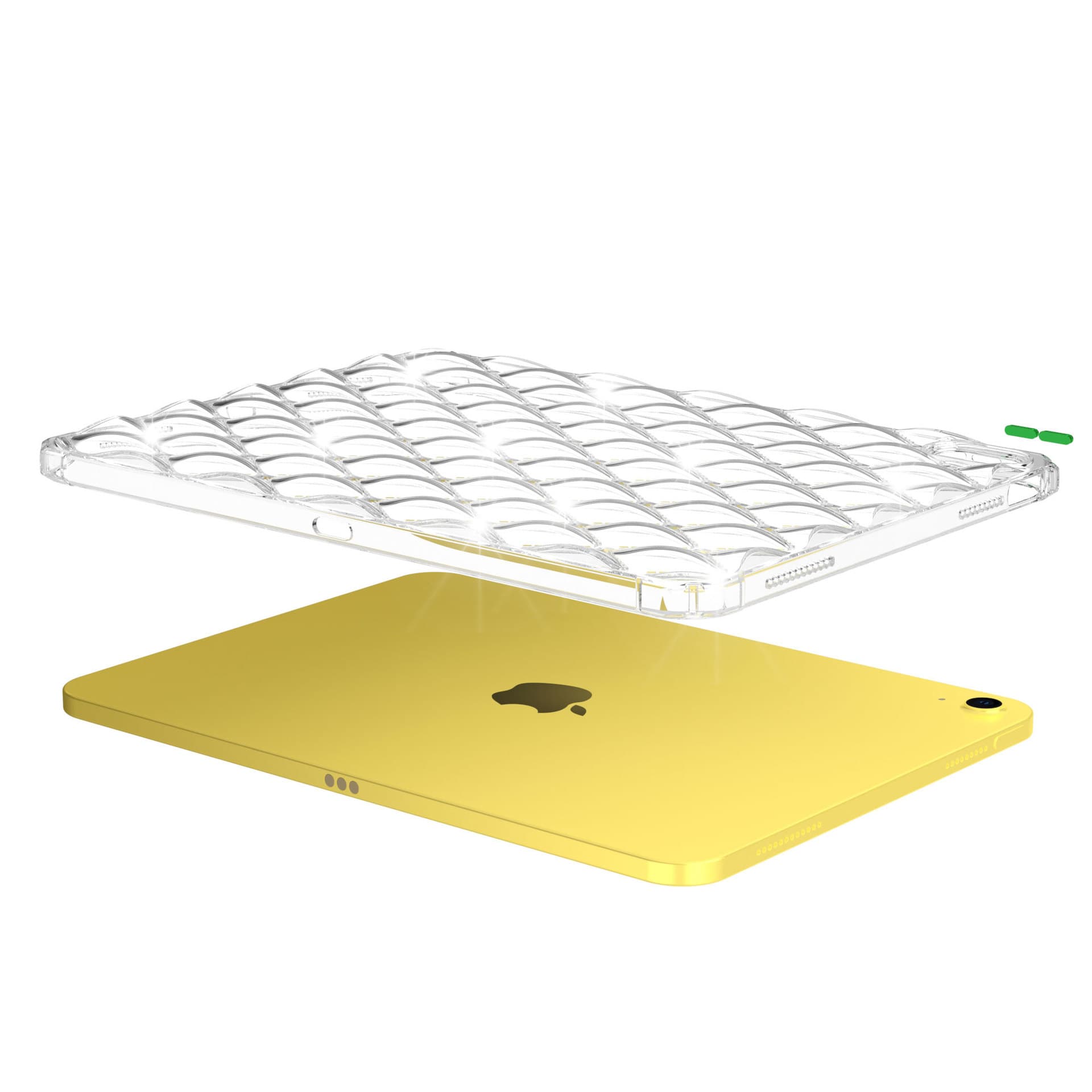 ipadカバー アイパッド第10世代用透明ソフトケース10.9インチ耐衝撃カバー