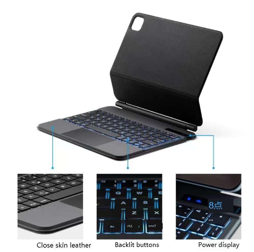 iPadケース iPadエア用 キーボード付き保護カバー