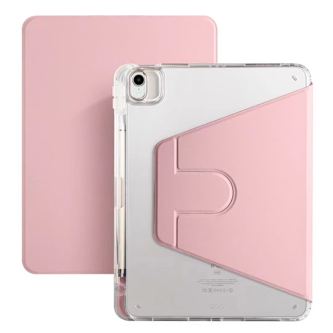 ipadカバー 透明スタンド機能付き耐衝撃保護ケース