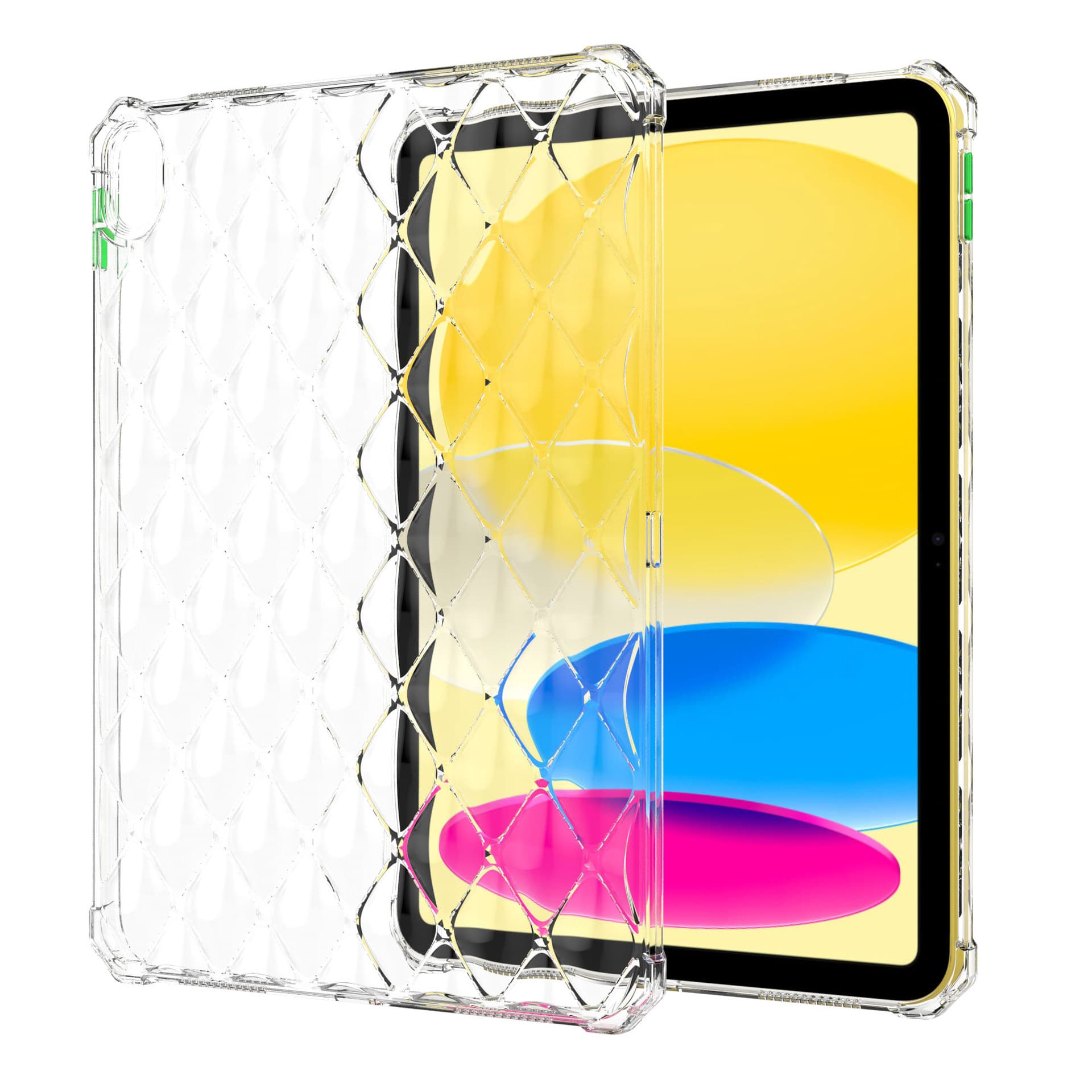 ipadカバー アイパッド第10世代用透明ソフトケース10.9インチ耐衝撃カバー