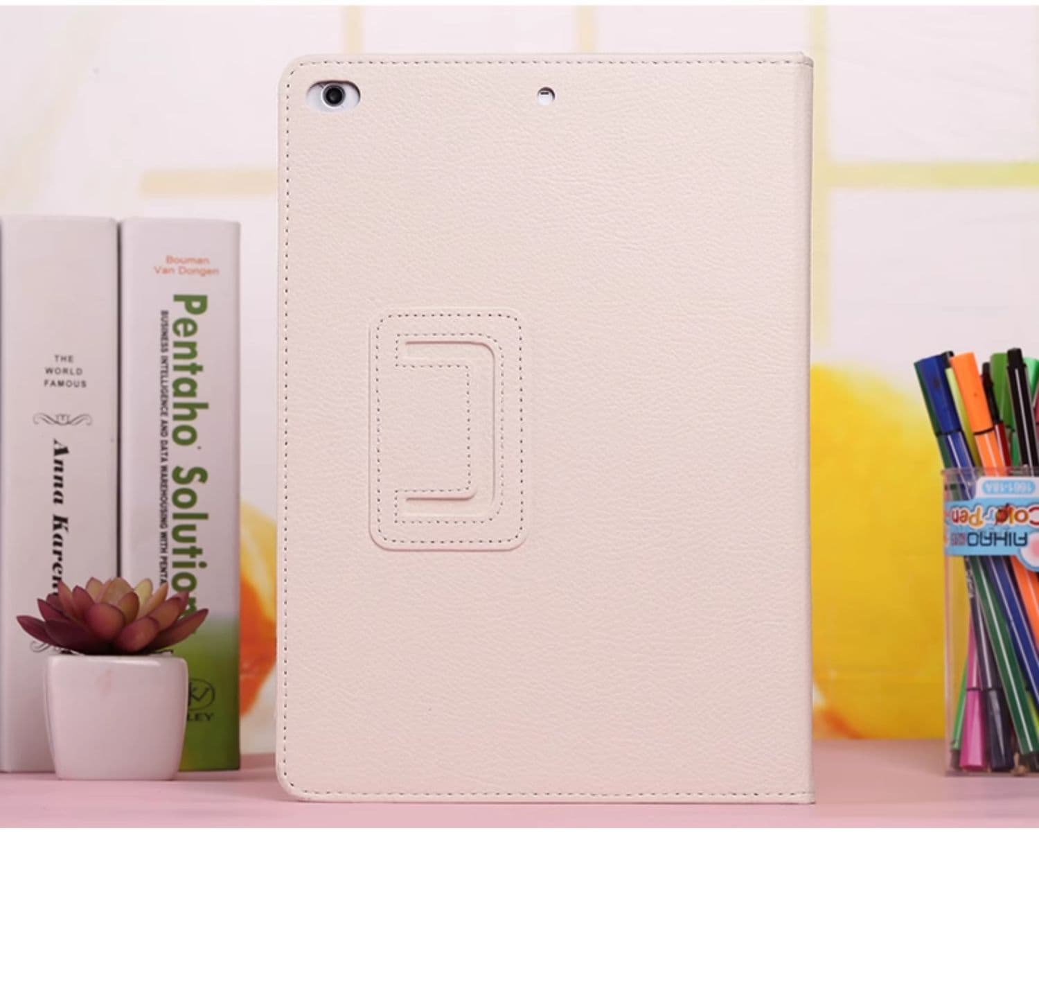 ipadカバー 上質レザー調スタンド機能付き保護ケース