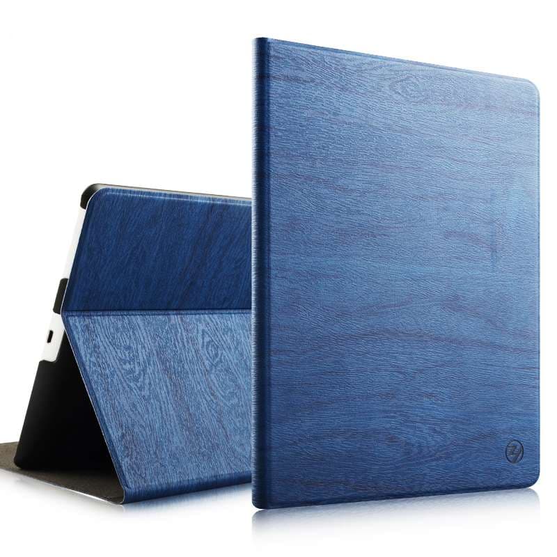 iPadケース 木目調質感 薄型iPadエアー保護ケース